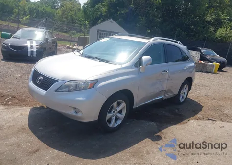 2010 Lexus Rx 350 from USA, damaged, VIN 2T2BK1BA9AC072817